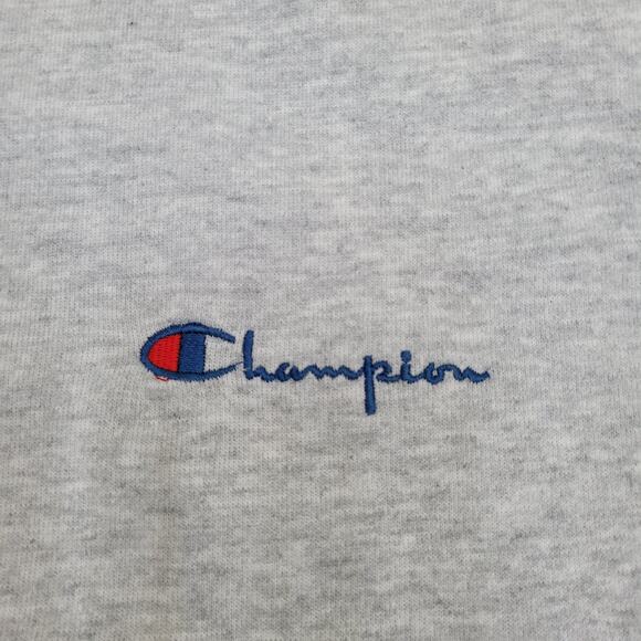 Vintage 80s Champion Sweatshirt Womens XL 24x26 Script Logo - Picture 9 of 12